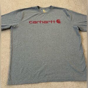 Carhartt Men's Heather Gray Tee. Size 2XL